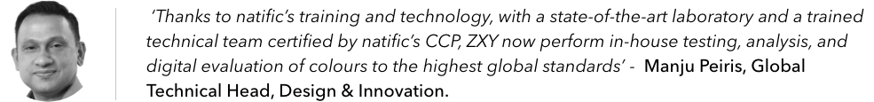 Manju Peiris statement on ZXY X natific partnership