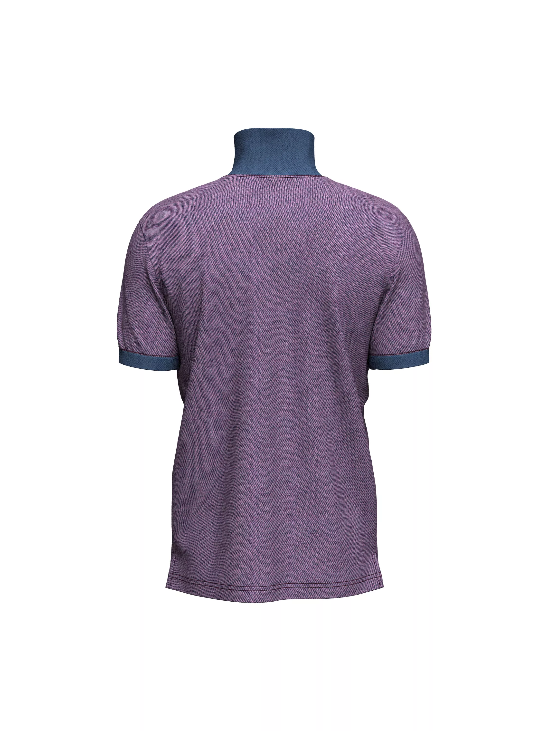 Mens Basic Polo (back)