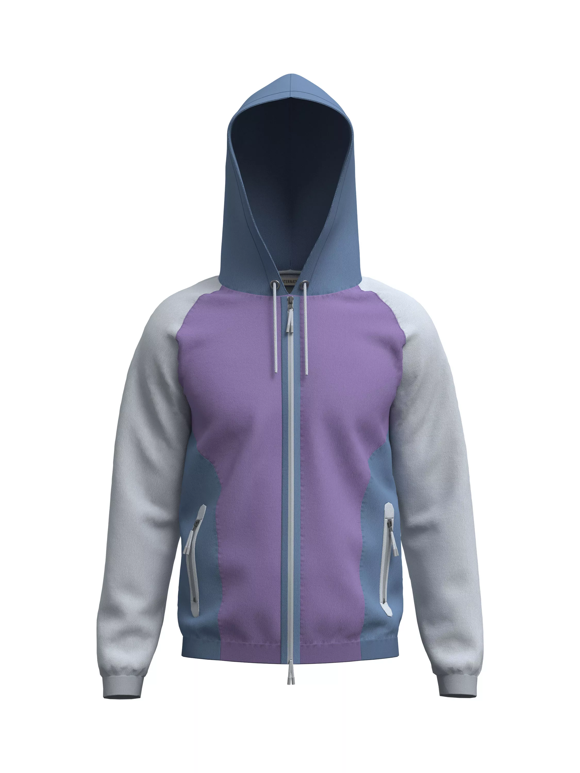 Mens full Zip Hoodie (front)