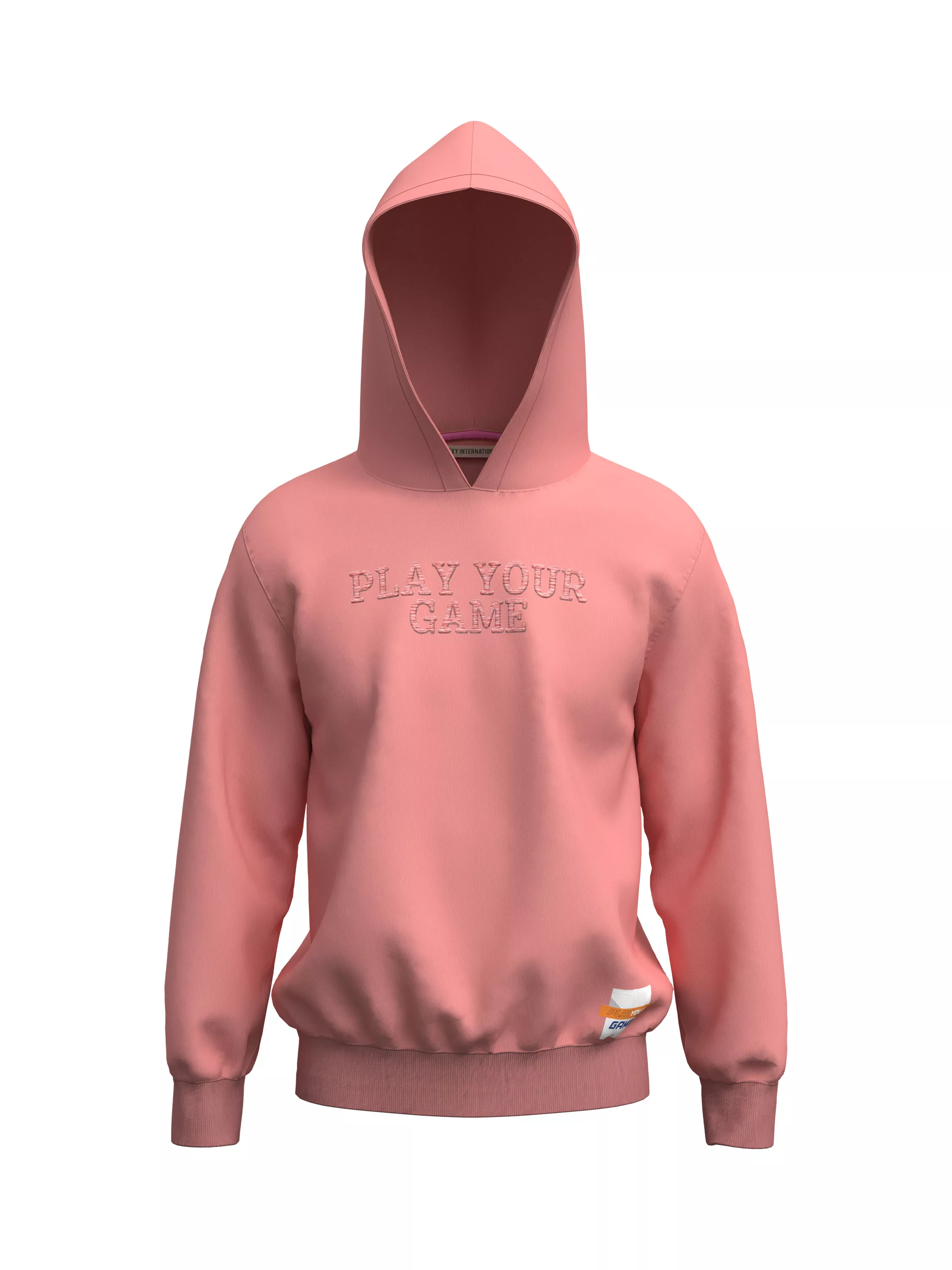 Men's Basic Long Sleeves Hoodie (front)