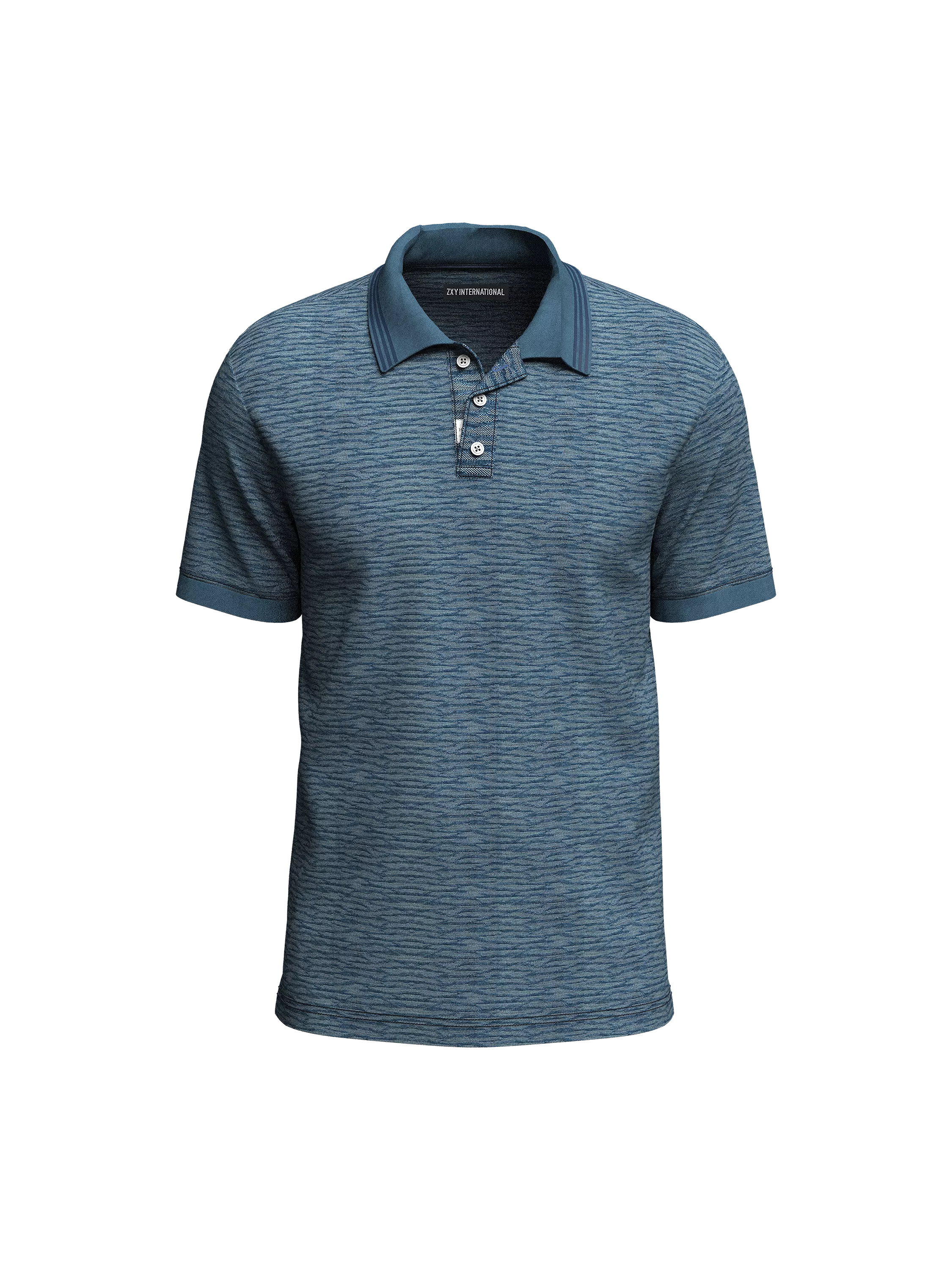 Jacquard Polo (front)