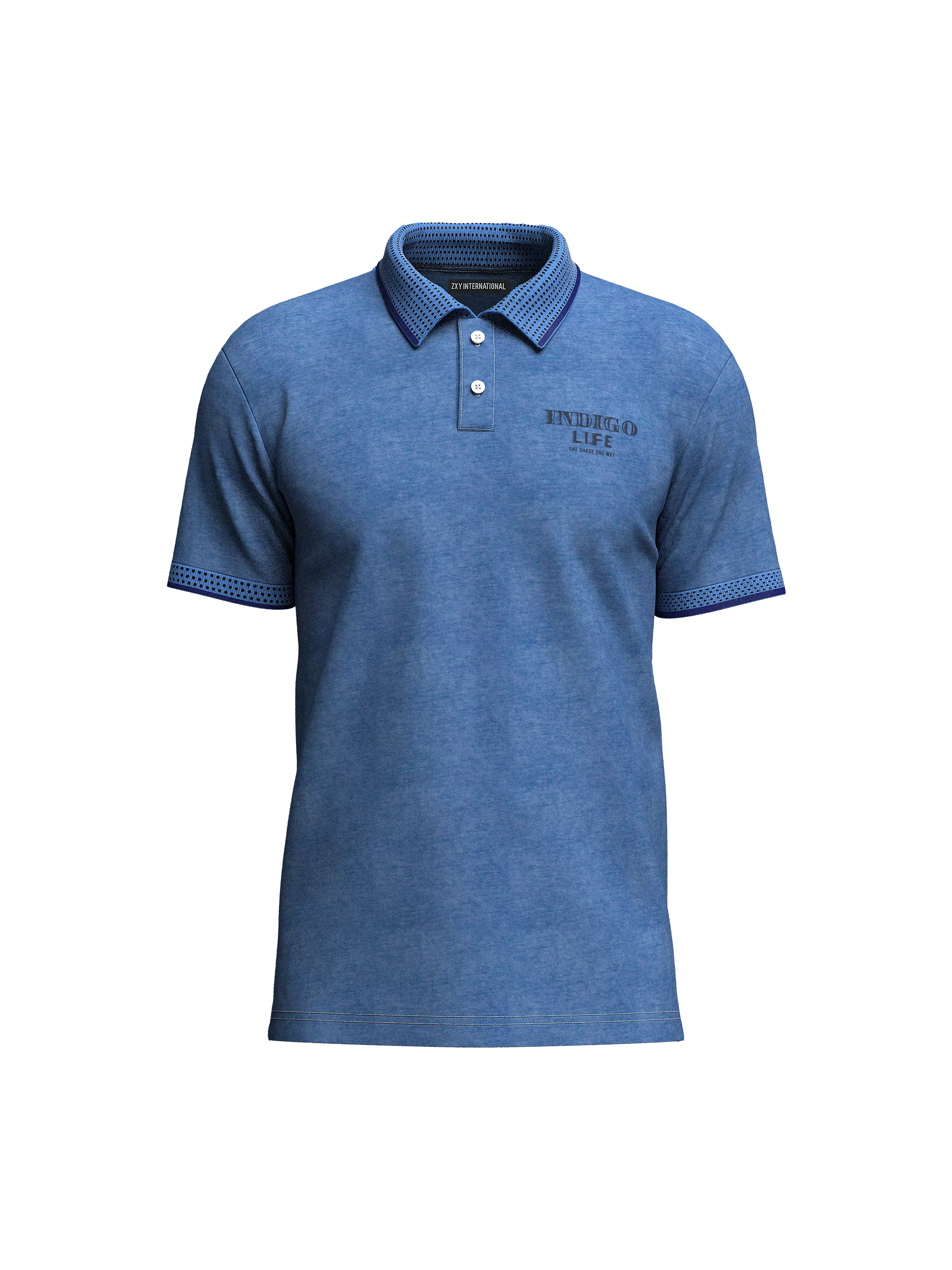 Garment Dyed Polo (front)