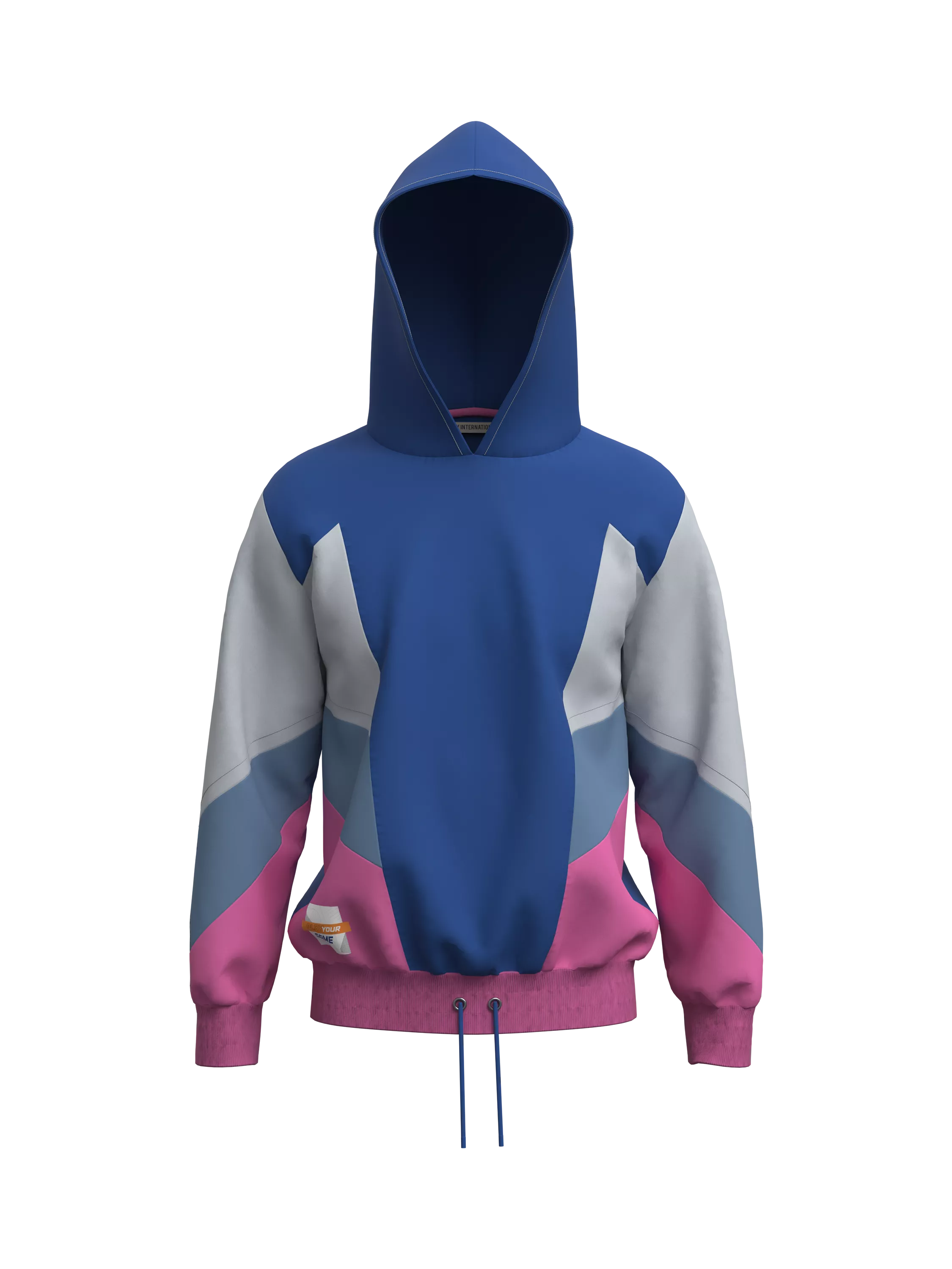 Panelled Hoodie (front)