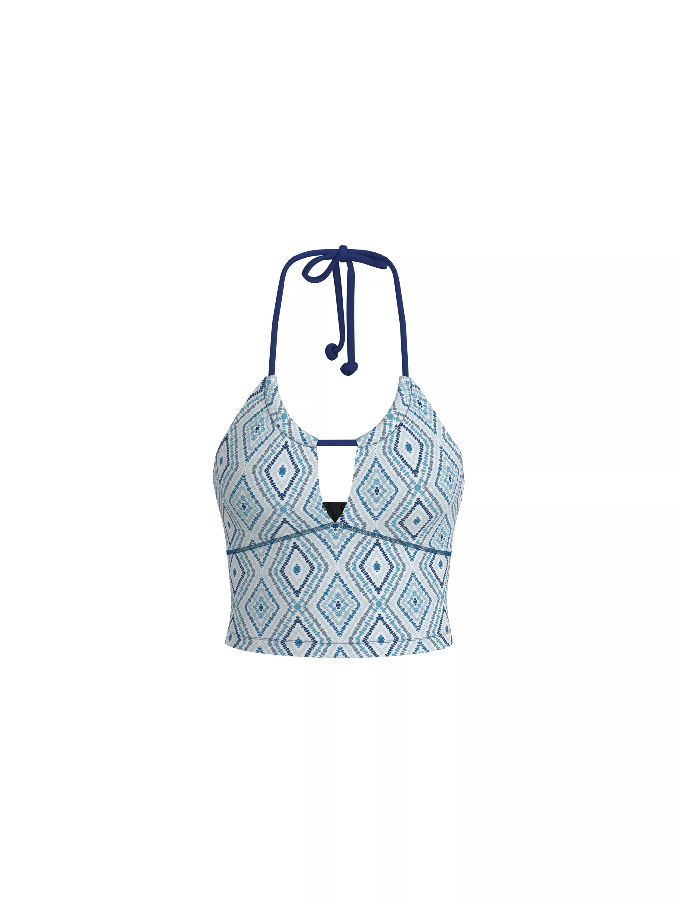 Ladies Printed Bra Top (front)