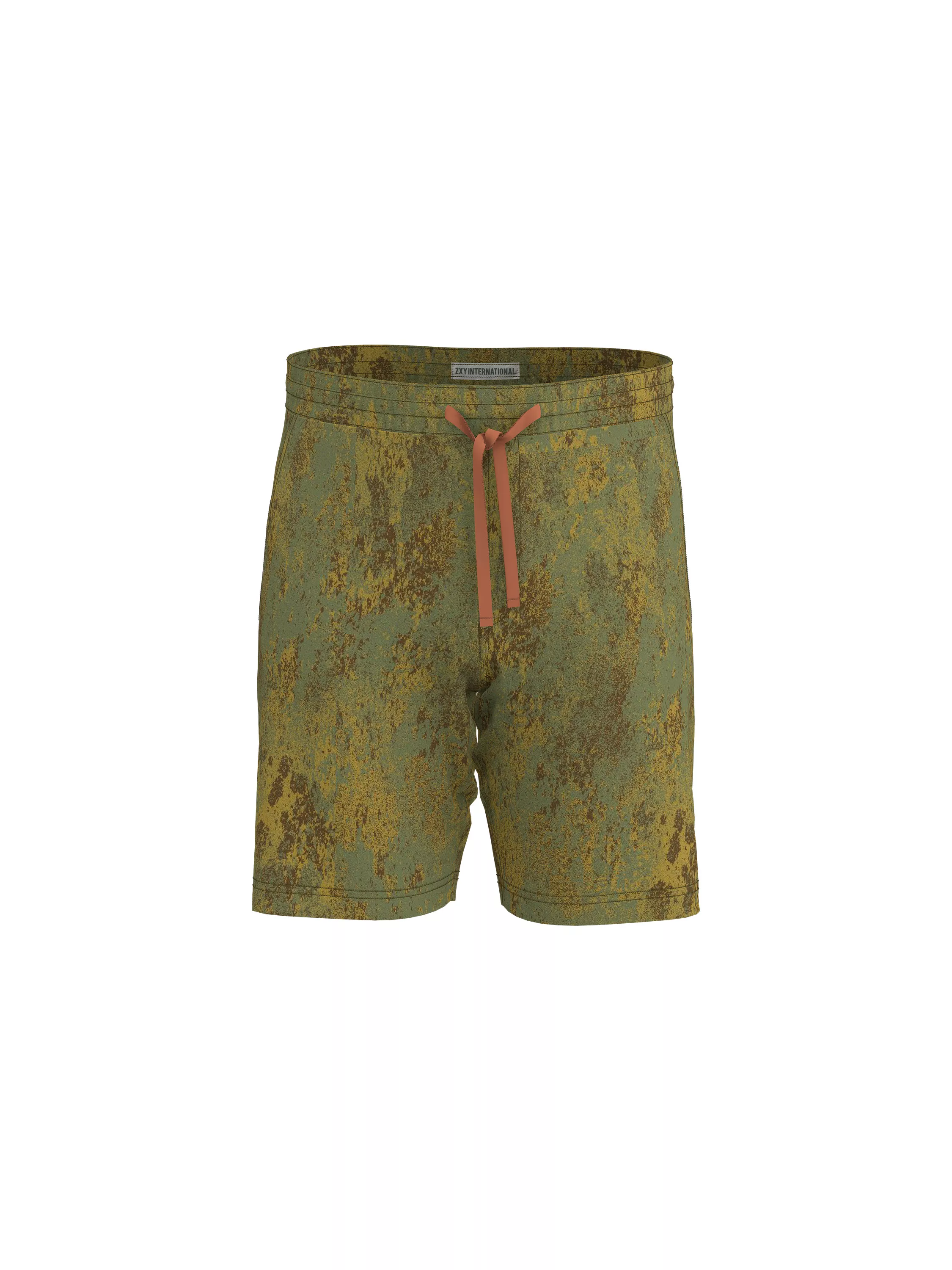 All Over Print Jogger Bermuda (front)