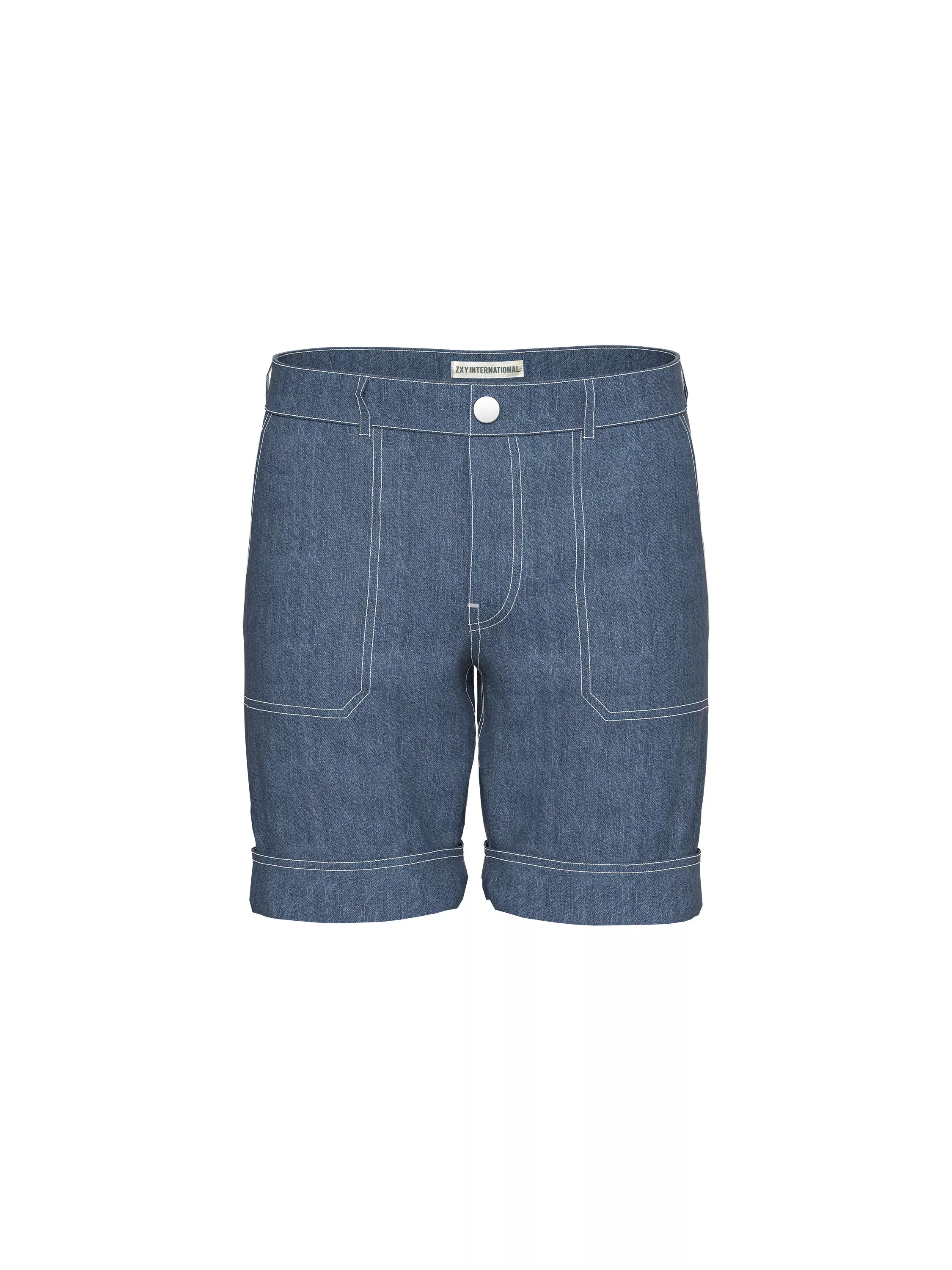 Denim Bermuda (front)