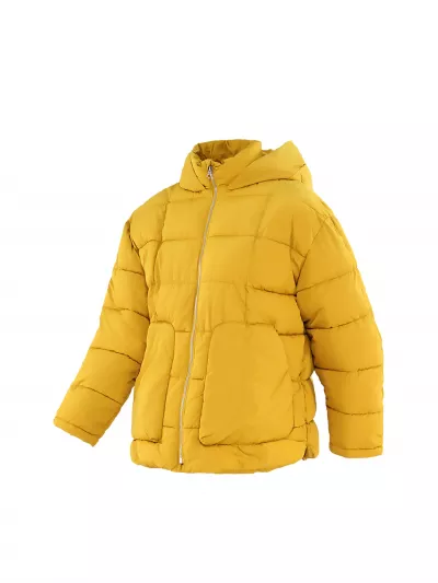 Puffer Hooded Jacket (front)
