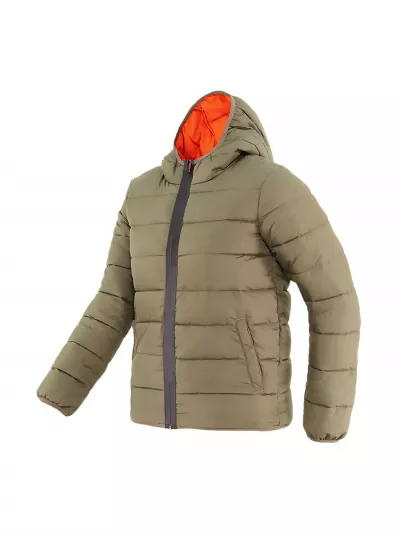 Puffer Hooded Jacket (front)