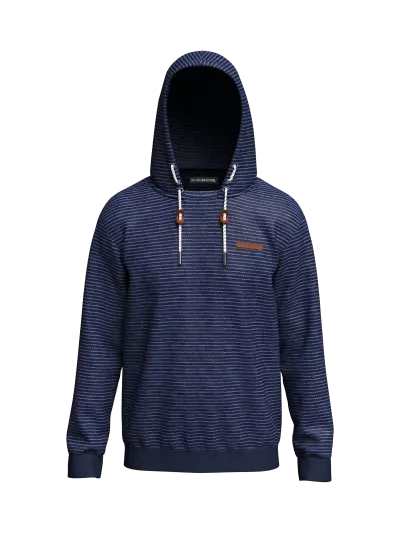 Striped Hoodie (front)