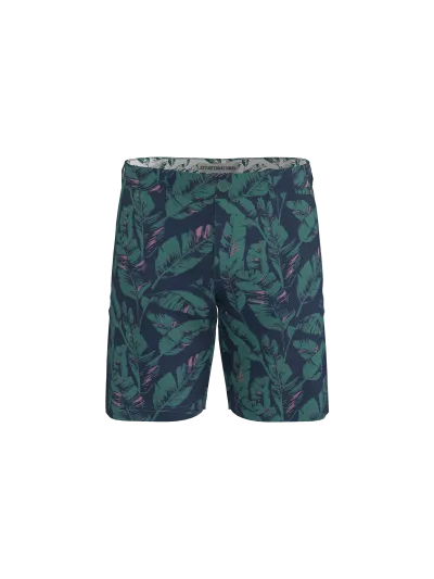 Woven Shorts With All Over Print (front)