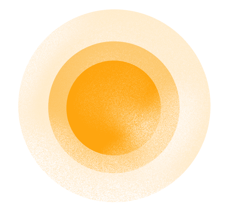 Sun rising over globe